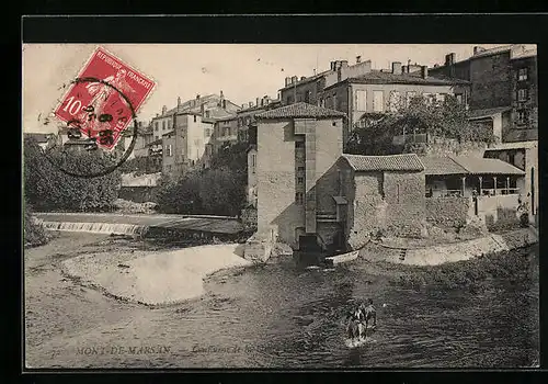 AK Mont-de-Marsan, Uferpartie