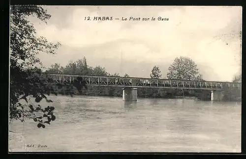 AK Habras, Le Pont sur le Gave