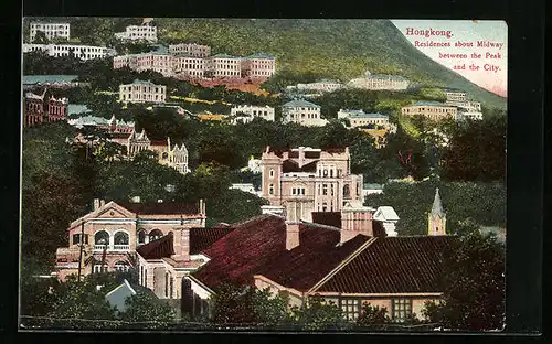 AK Hongkong, Residences about Midway between the Peak and the City