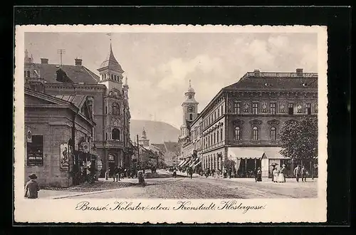 AK Kronstadt, Blick in die Klostergasse