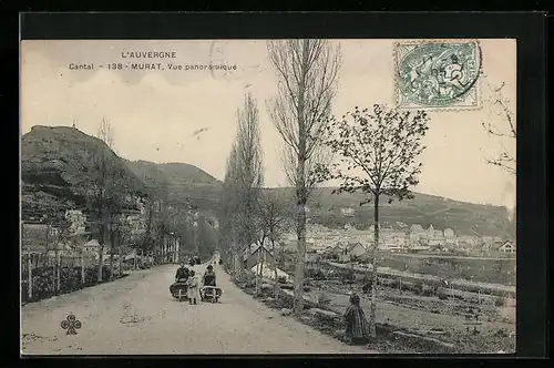 AK Murat, L`Auvergne, Vue panoramique