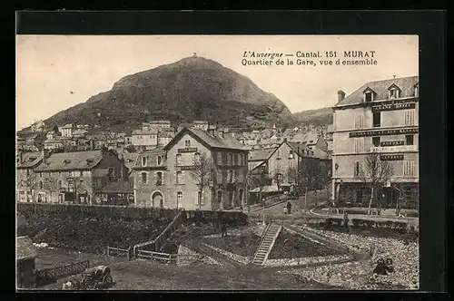 AK Murat, L`Auvergne, Quartier de la Gare, vue d`ensemble