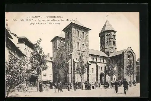 AK Mauriac, Eglise Notre-Dame des Miracles