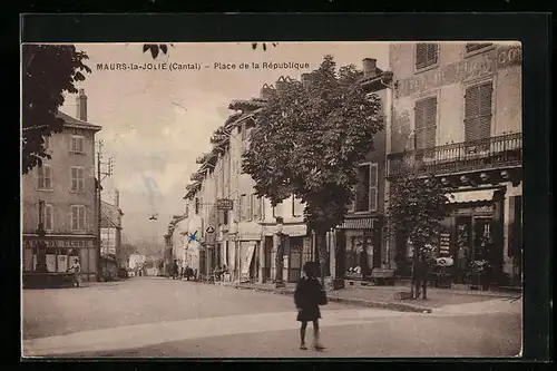 AK Maurs-la-Jolie, Place de la République