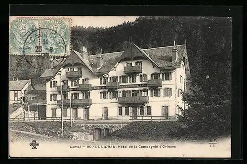 AK Le Lioran, Hôtel de la Compagnie d`Orléans