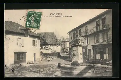 AK Jussac, L`Auvergne, La Fontaine