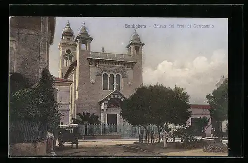 AK Bordighera, Chiesa di Terrasanta