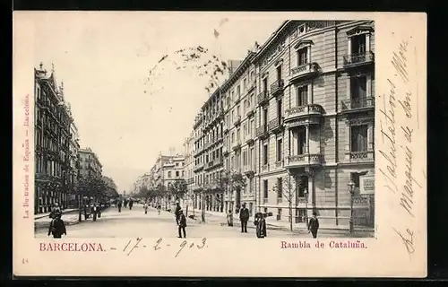 AK Barcelona, Rambla de Cataluna