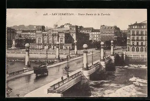 AK San Sebastian, Nuevo Puente de la Zurriola