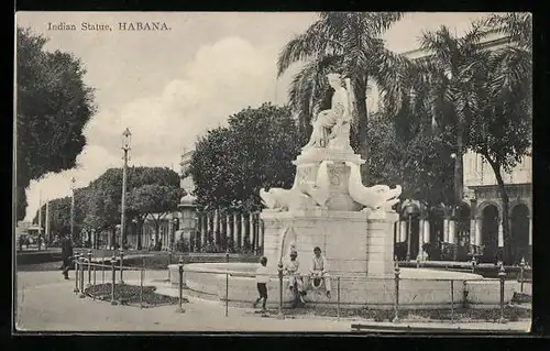 AK Habana, Indian Statue