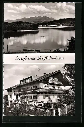 AK Gross-Seeham, Fremdenheim Rieder am Seehamer See