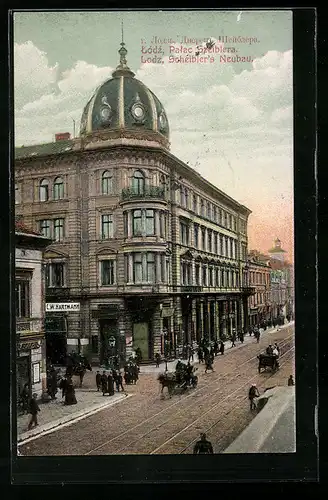 AK Lodz, Scheibler`s Neubau