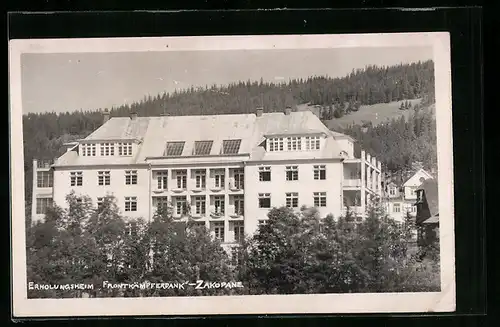 AK Zakopane, Erholungsheim Frontkämpferdank