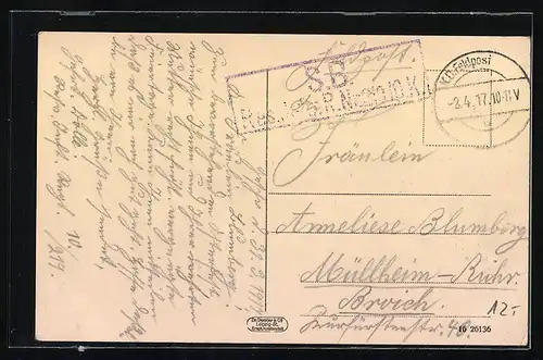 AK Baranowitschi, Partie an der Chausseestrasse