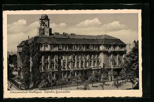AK Litzmannstadt, Deutsches Gymnasium