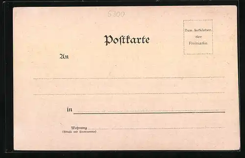 Lithographie Weimar, Generalansicht der Stadt, Passanten auf dem Platz vor dem Schloss