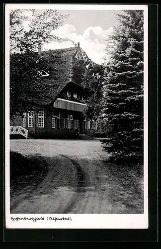 AK Hamburg-Bergstedt, Haus Hohenbergstedt im Alstertal