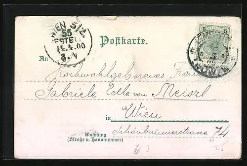 AK Kinder bemalen Osterei zu Ostern