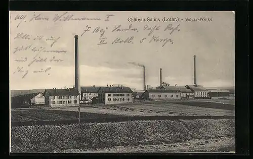 AK Chateau-Salins, Solvay-Werke