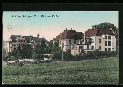 AK Königsfeld, Blick von Norden