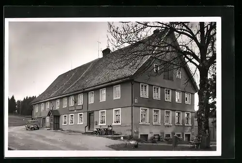 AK Hirzwald-Nussbach b. Triberg, Gasthaus zum Hirschen von Wilh. Blessing