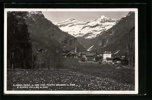 AK Alagna Sesia, Con Punta Grober e Corno Faller