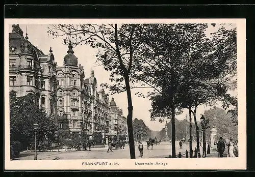 AK Frankfurt a. M., Untermain-Anlage