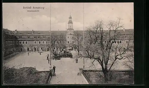AK Annaburg, Schloss, Innenansicht