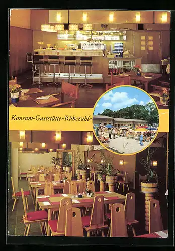 AK Berlin, Konsum-Gaststätte Rübezahl am Müggelsee