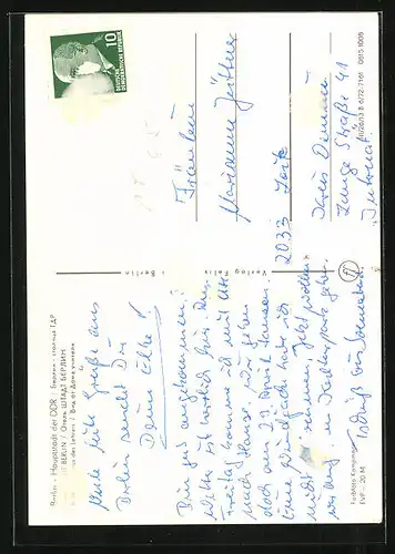 AK Berlin, Hotel Stadt Berlin