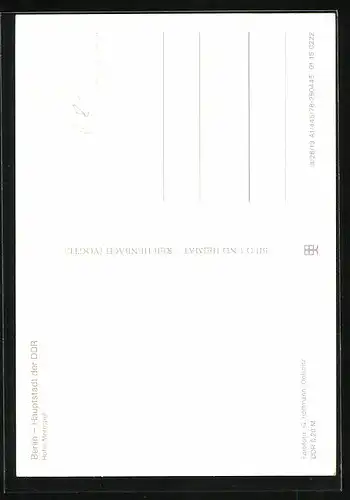 AK Berlin, Hotel Metropol