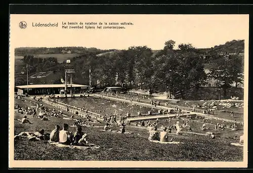 AK Lüdenscheid, Le bassin de natation de la saison estivale