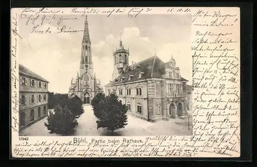 AK Bühl, Partie beim Rathaus