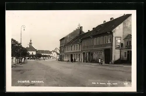 AK Dobris, Namesti, Marktplatz