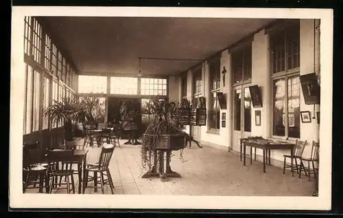 AK Amersfoort, St. Alfonsus-Retraitenhuis, Serre, Innenansicht