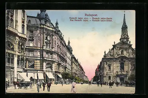 AK Budapest, Kossuth Lajos utca