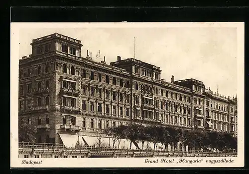 AK Budapest, Grand Hotel Hungaria nagszalloda