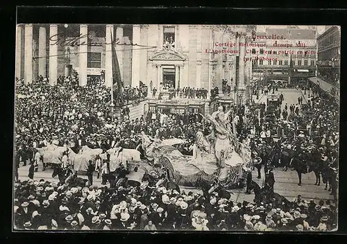 AK Brüssel / Bruxelles, Cortego Historiquw, Groupe XIII. L`Apothese