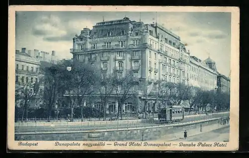 AK Budapest, Grand Hotel Donaupalast