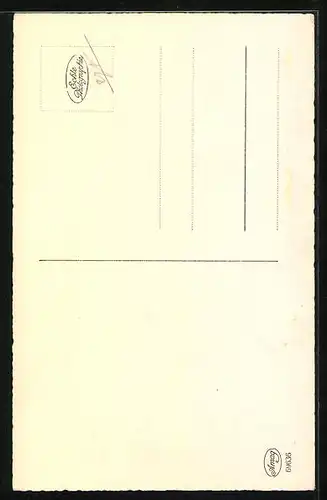 AK Portrait eines liegenden jungen Jagdhundes