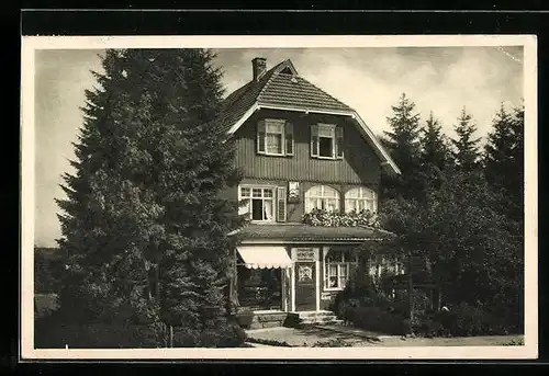 AK Schömberg im Schwarzwald, Gaststätte Café Blessing