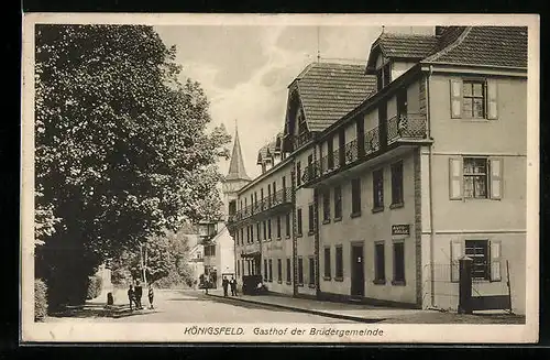 AK Königsfeld, Gasthof der Brüdergemeinde