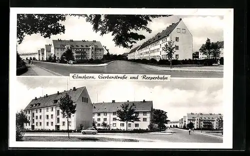 AK Elmshorn, Gerberstrasse und Reeperbahn
