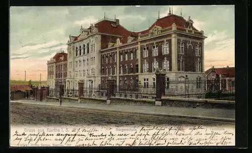 AK Hartha i. S., Bürgerschule, Turnhalle