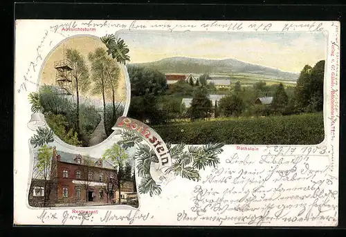 AK Rothstein, Aussichtsturm, Restaurant