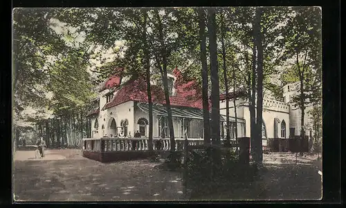 AK Bünde /Westf., Gasthaus Waldschlösschen