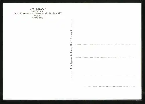 AK MTS Narica, Deutsche Shell Tanker-Gesellschaft mbH