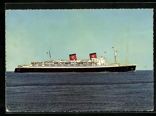 AK Passagierschiff SS Hanseatic, Hamburg Atlantic Line