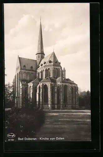 AK Bad Doberan, Kirche von Osten