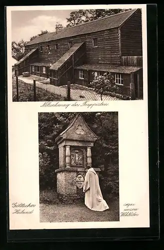 AK Ockenheim, Notwohnung des Cistercienser-(Trappisten) Klosters Jakobsberg